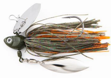 Fish Head Primal Vibe Underspin Jig/Vibrating Swim Jig Hybrid