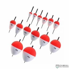 Fishing Floaters with Pin | Weight: 3g - 20g | 5pcs/pk