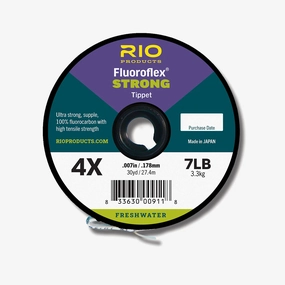 Fluoroflex Strong Tippet - Single/30yd - 3.8lb/6x