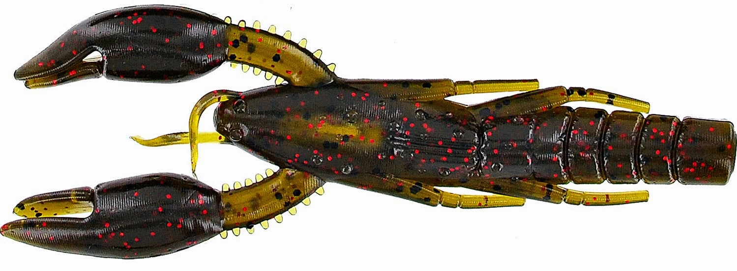Gary Yamamoto 4 Inch Psycho Dad Soft Plastic Craw - 5 Pack