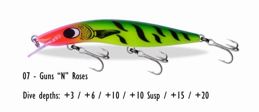GILLIES CLASSIC 80 and 120mm GHOST Hard lure | 12cm/10g and 12cm/23g |  1m Depth | 1pcs/pkt