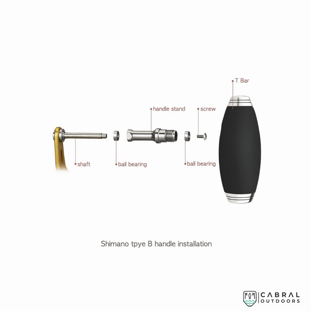 Gomexus EVA T-bar Handle Knob | Size: 85mm