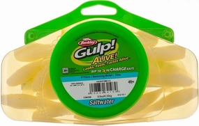 Gulp! Alive! Saltwater Swimming Mullet - (4 inch Pint Tub)