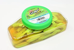 Gulp! Alive! Saltwater Swimming Mullet - (4 inch Pint Tub)