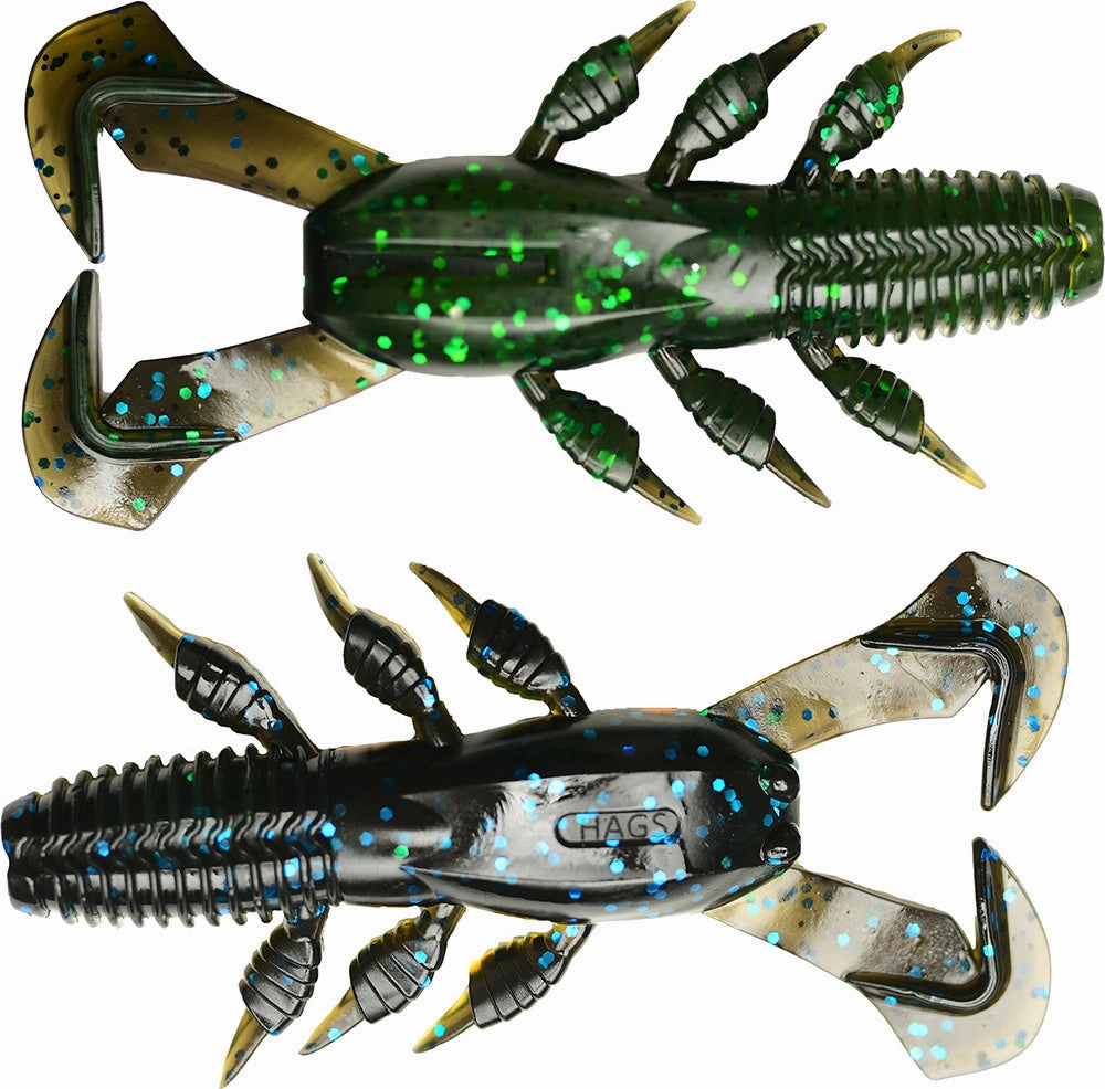 Hag's Baits Cyclone Craw - 3.4 Inch