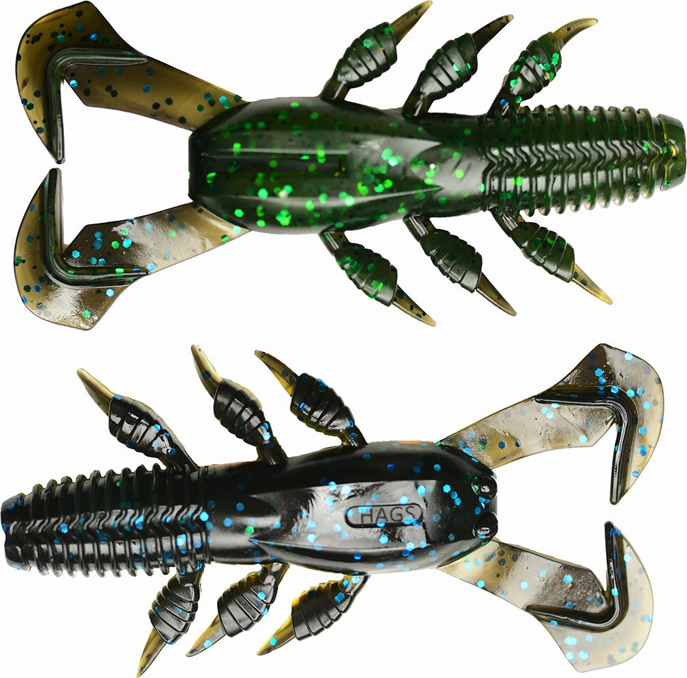 Hag's Baits Cyclone Craw - 3.4 Inch