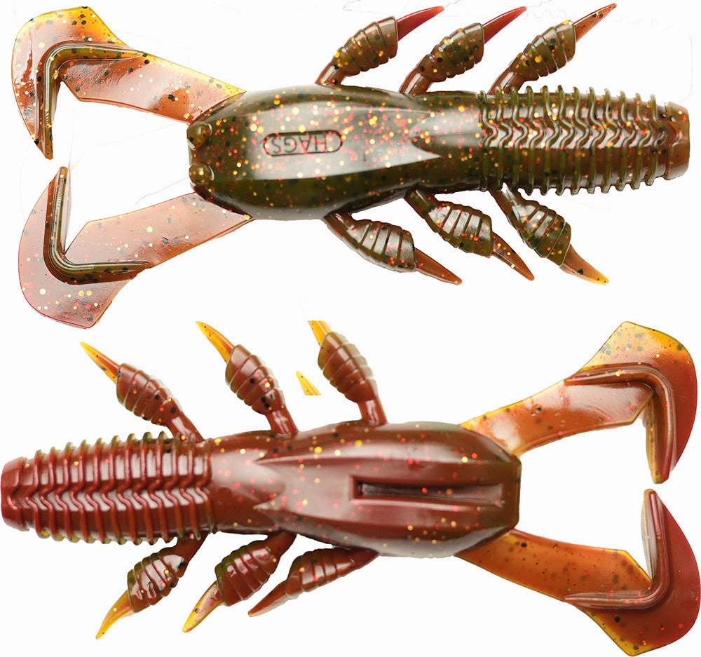 Hag's Baits Cyclone Craw - 3.4 Inch