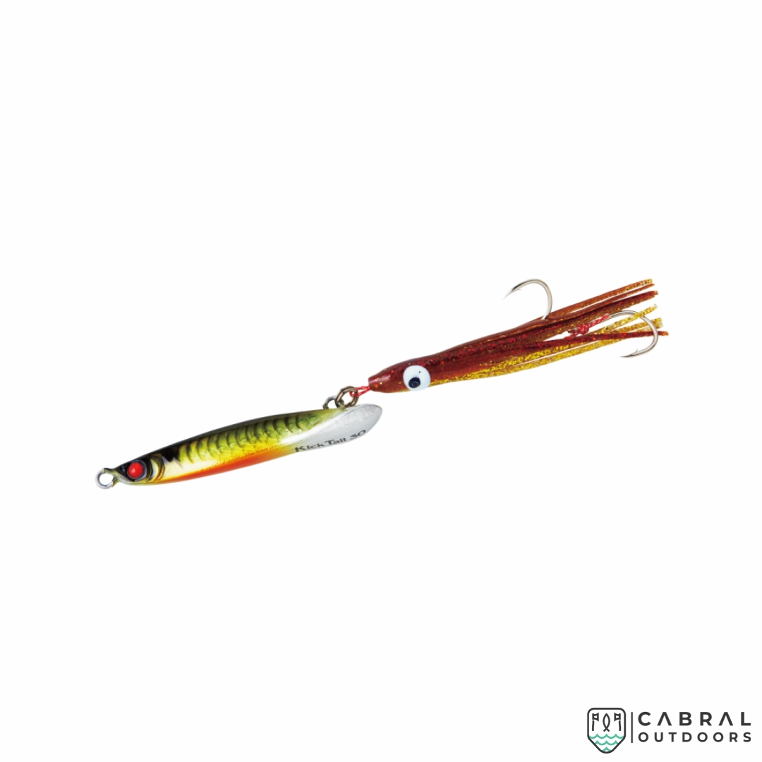 Hayabusa Jack Eye Kick Tail  Saltwater Vertical Jig  | 40g | 7cm