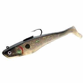 Heavy Holographic Swim Shad Soft Bait - 4" (3 Pack)