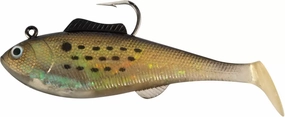 Holographic Heavy Swim Shad Soft Baits - 6.5"