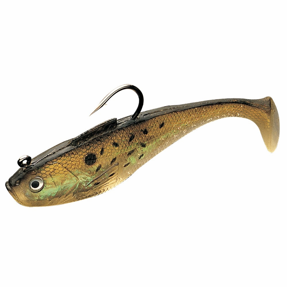Holographic Swim Shad Soft Bait - 5" (3 Pack)
