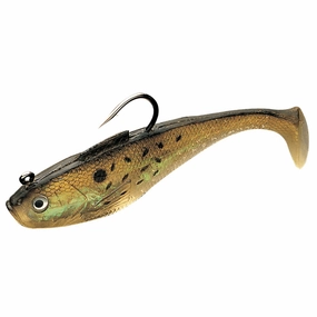 Holographic Swim Shad Soft Bait - 5" (3 Pack)