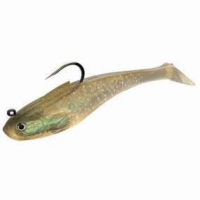 Holographic Swim Shad Soft Bait - 6" (3 Pack)