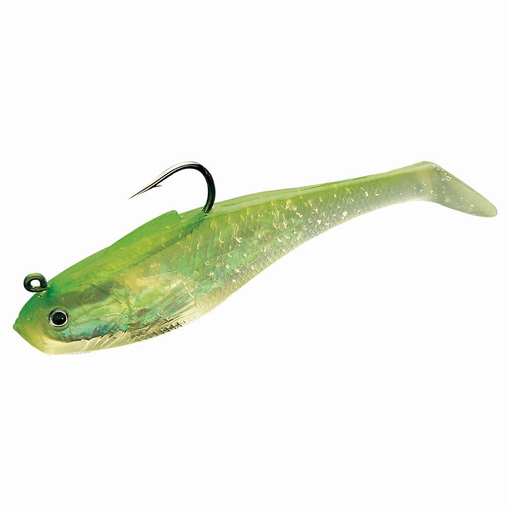 Holographic Swim Shad Soft Bait - 6" (3 Pack)