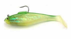 Holographic Swim Shad Soft Bait - 6"