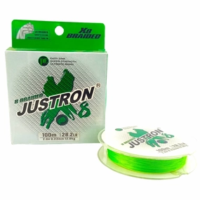 Justron 8x Braided Fishing Line  100m