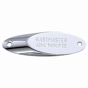 Kastmaster Plain Spoon with Split Ring and Treble Hook - (1 1/2 oz.)