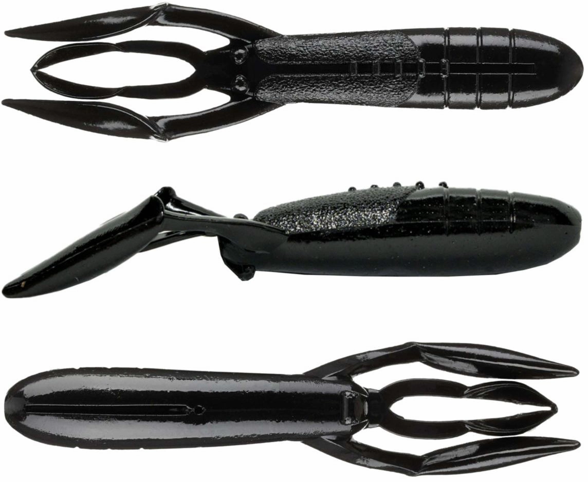 Keitech Glide Camaron 3.5 Inch Soft Plastic Craw - 6 Pack