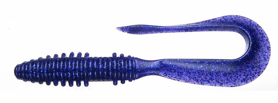 Keitech Mad Wag Original 7 inch Soft Plastic U-Tail Worm 6 pack