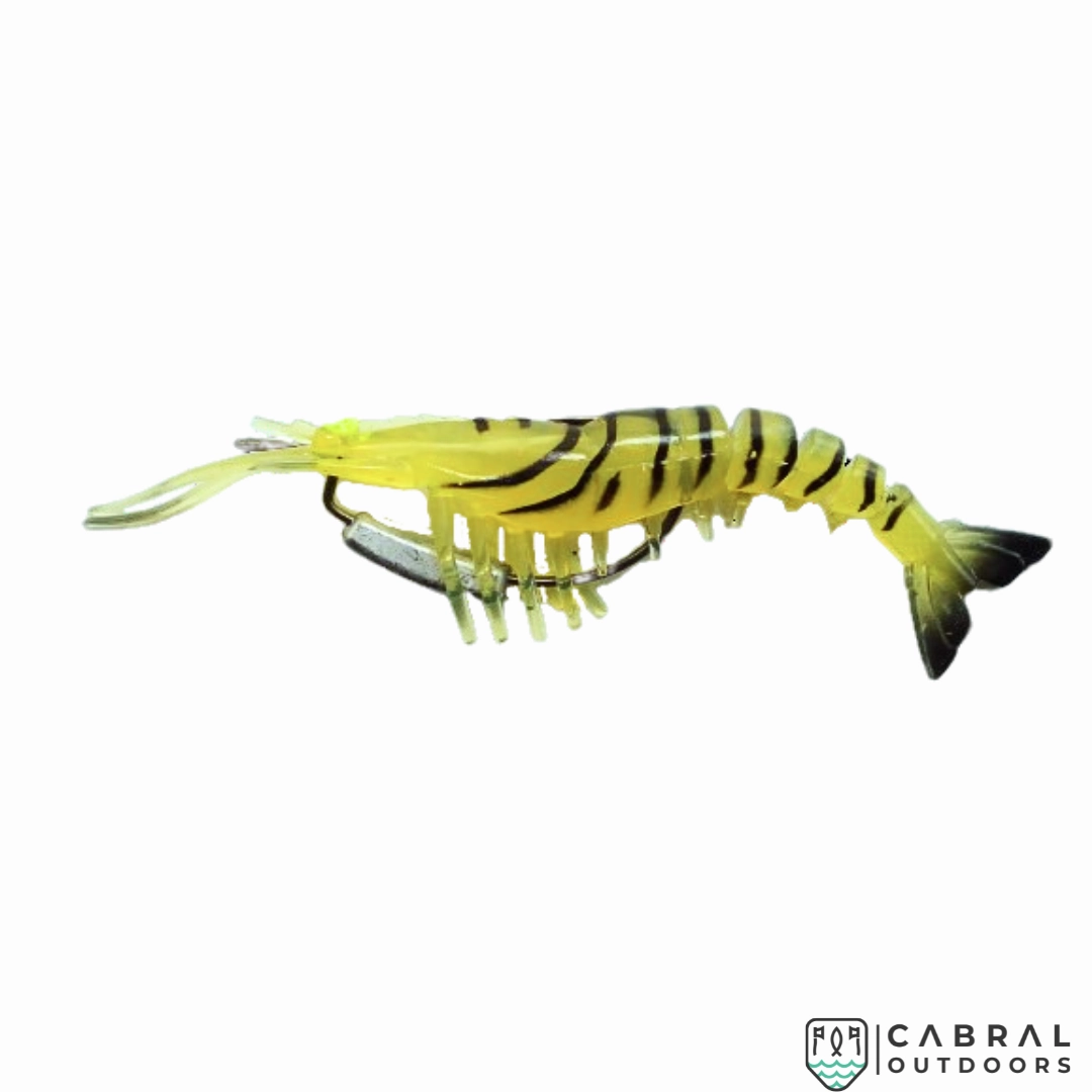 KrillKast Shrimp lures with worm hook | 13cm | 17g | Pack of 1