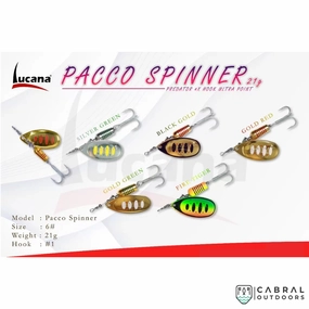 Lucana 4x Pacco Spinner |21g