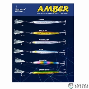 Lucana Amber Jig |9.5cm- 12cm | 40g-60g