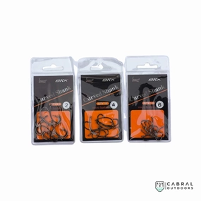 Lucana BKK Carp Curve Shank Hooks 10 pcs/pack