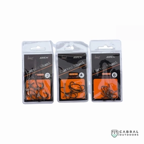 Lucana BKK Carp Curve Shank Hooks 10 pcs/pack