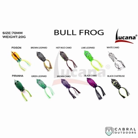 Lucana Bull Frog Lure 7cm | 20g