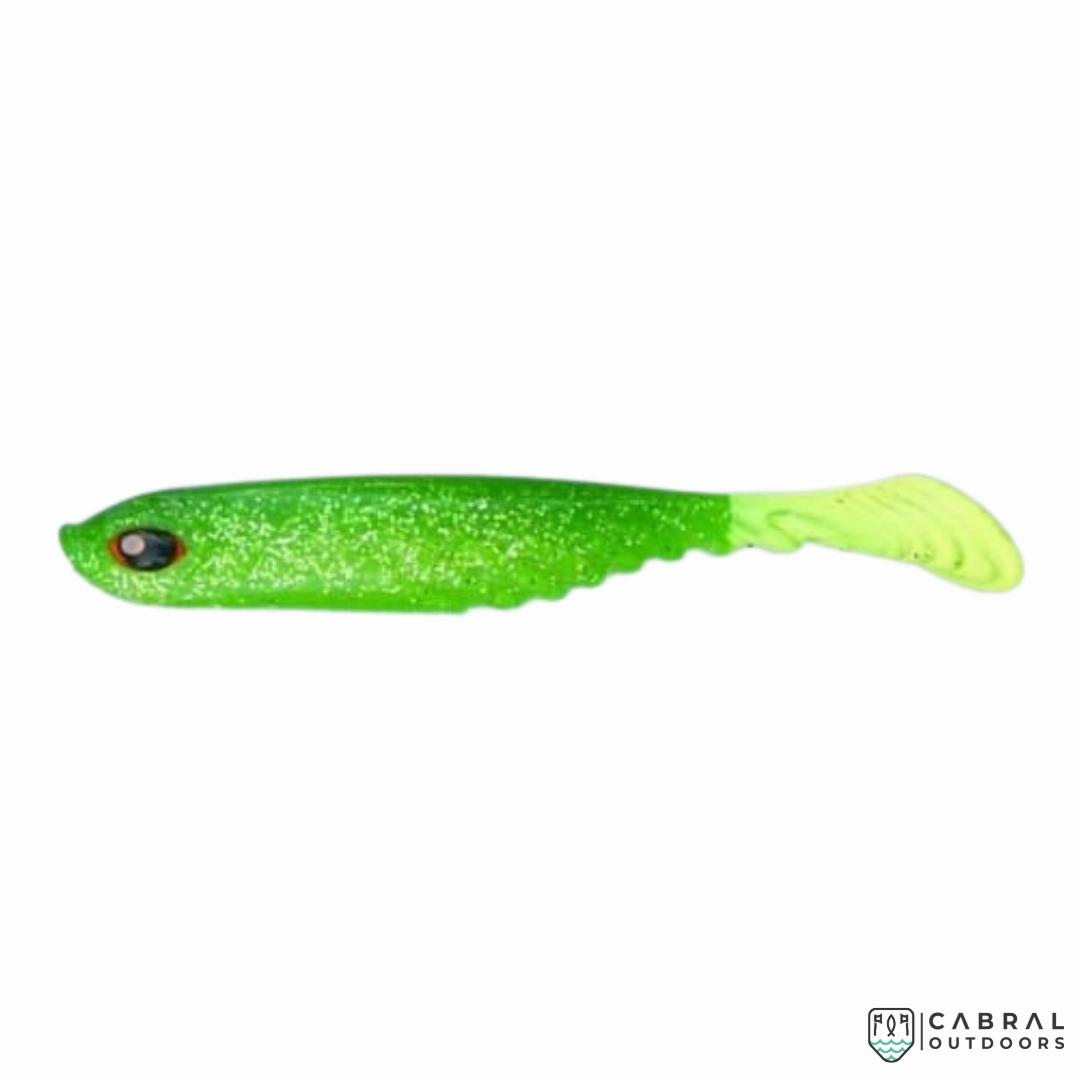Lucana Cheeto Shade Soft Fishing Lure | Size: 10cm | 3pcs/pk