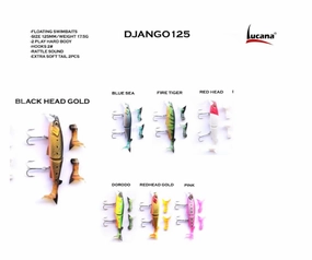 Lucana Django 125mm/17.5g, 1pcs/pkt