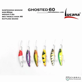 Lucana Ghosted Minnow | 60-70mm