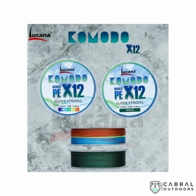 Lucana Komodo PE X12 150M Braid Line