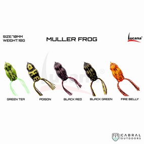 Lucana Muller Frog Lure 7cm | 18g