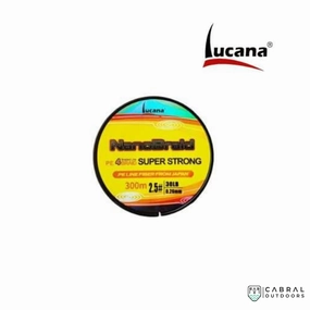Lucana Nano Braid Super Strong 300M Braid Line