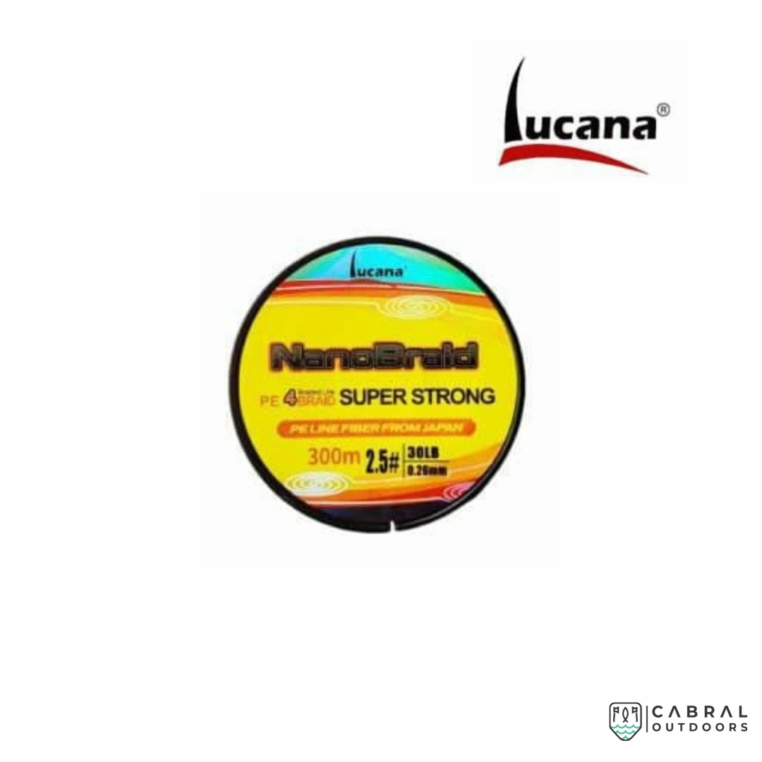 Lucana Nano Braid Super Strong 300M Braid Line