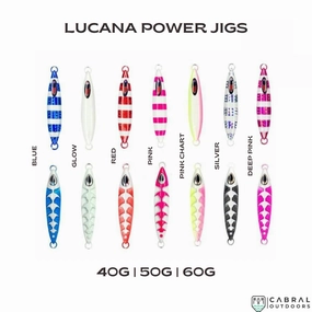 Lucana Power Jigs | 40g| 50g and 60g