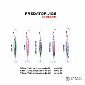 Lucana Predator Jigs | 14-30g