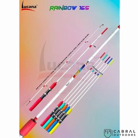 Lucana Rainbow 5.5ft Solid Spinning Rod