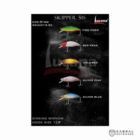 Lucana Skipper 51S Ultra Light Minnow | Size: 51mm | 4.2g