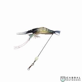 Lucana Soft Shrimp Lure With Leader Cord | 3pcs/pk
