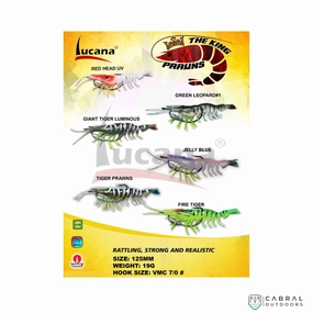 Lucana The King Prawns | 125mm | 19g