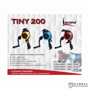 Lucana Tiny 200 Spinning Reel