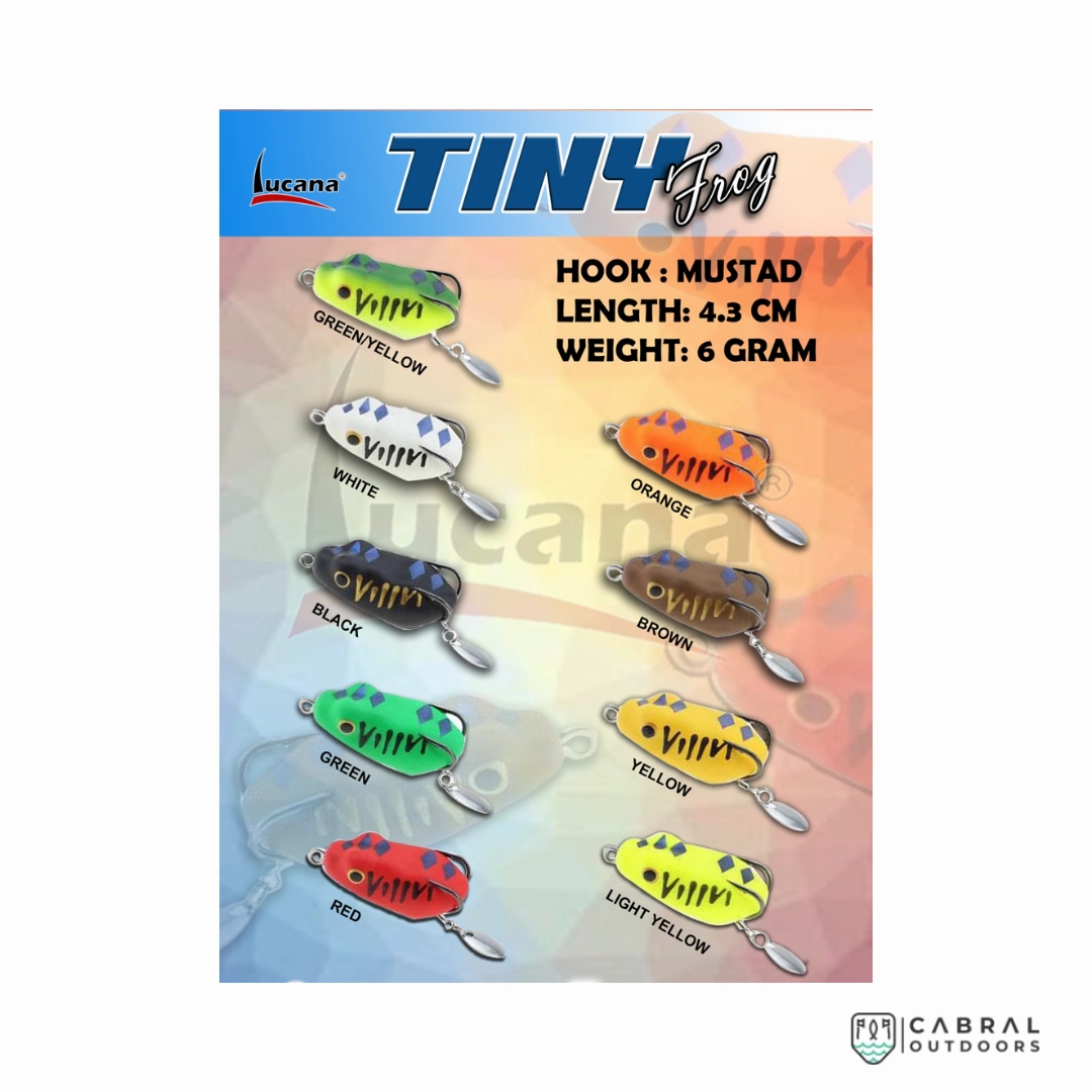 Lucana Tiny Frog With Spinner  | 4.3cm | 6g