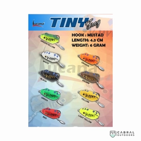 Lucana Tiny Frog With Spinner  | 4.3cm | 6g