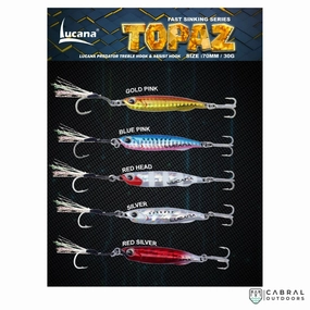 Lucana Topaz Fast Sinking Jig 7 cm | 30 g