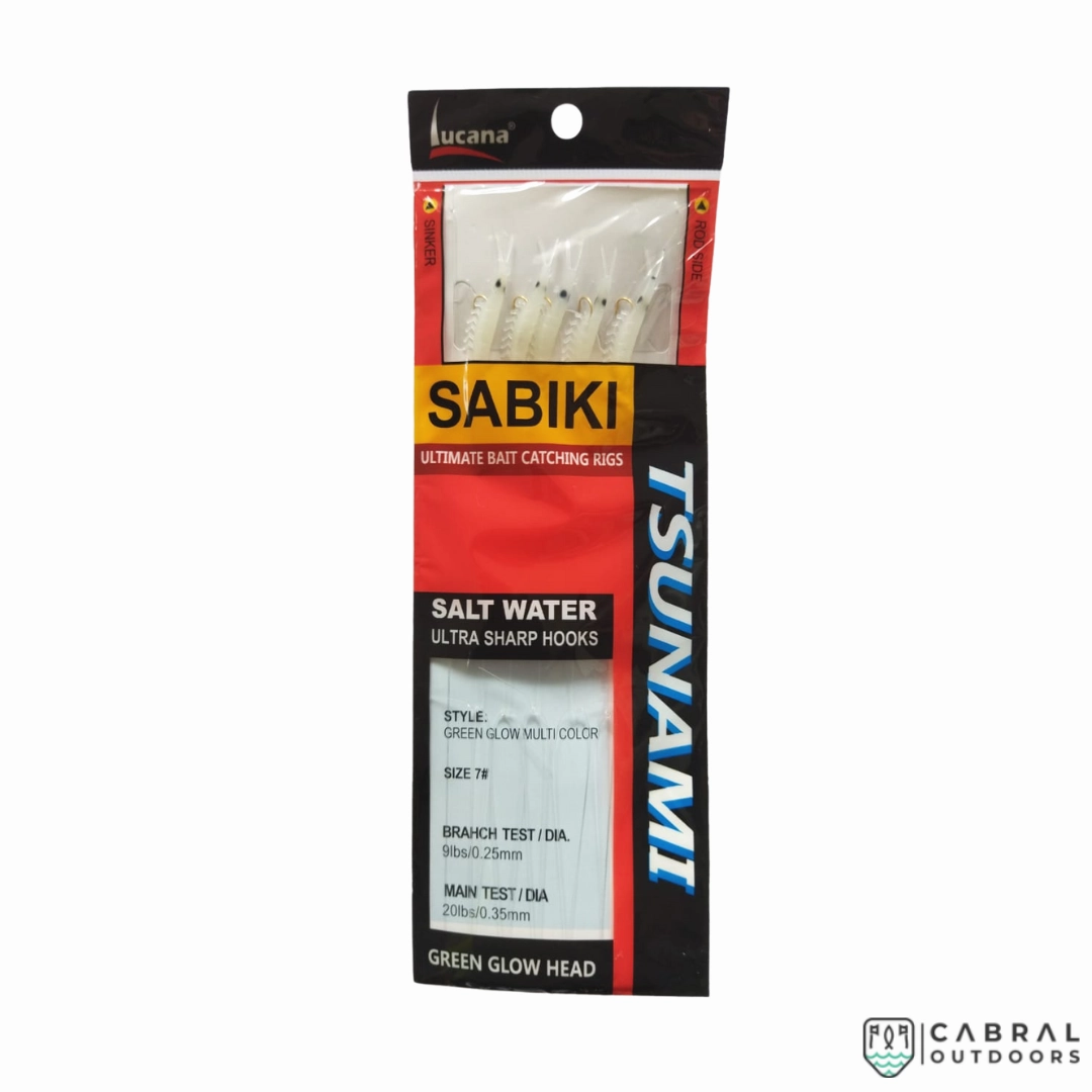 Lucana Tsunami Sabiki Hook Rigs | Size: 7-14