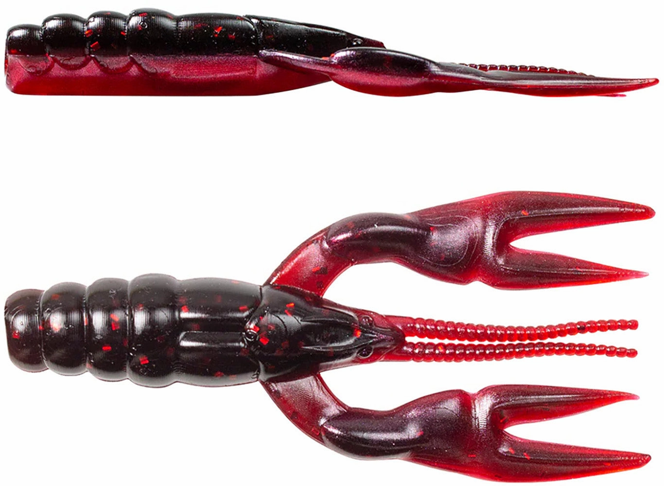Lunkerhunt Finesse Craw 3 inch Soft Plastic Ned Craw 8 pack
