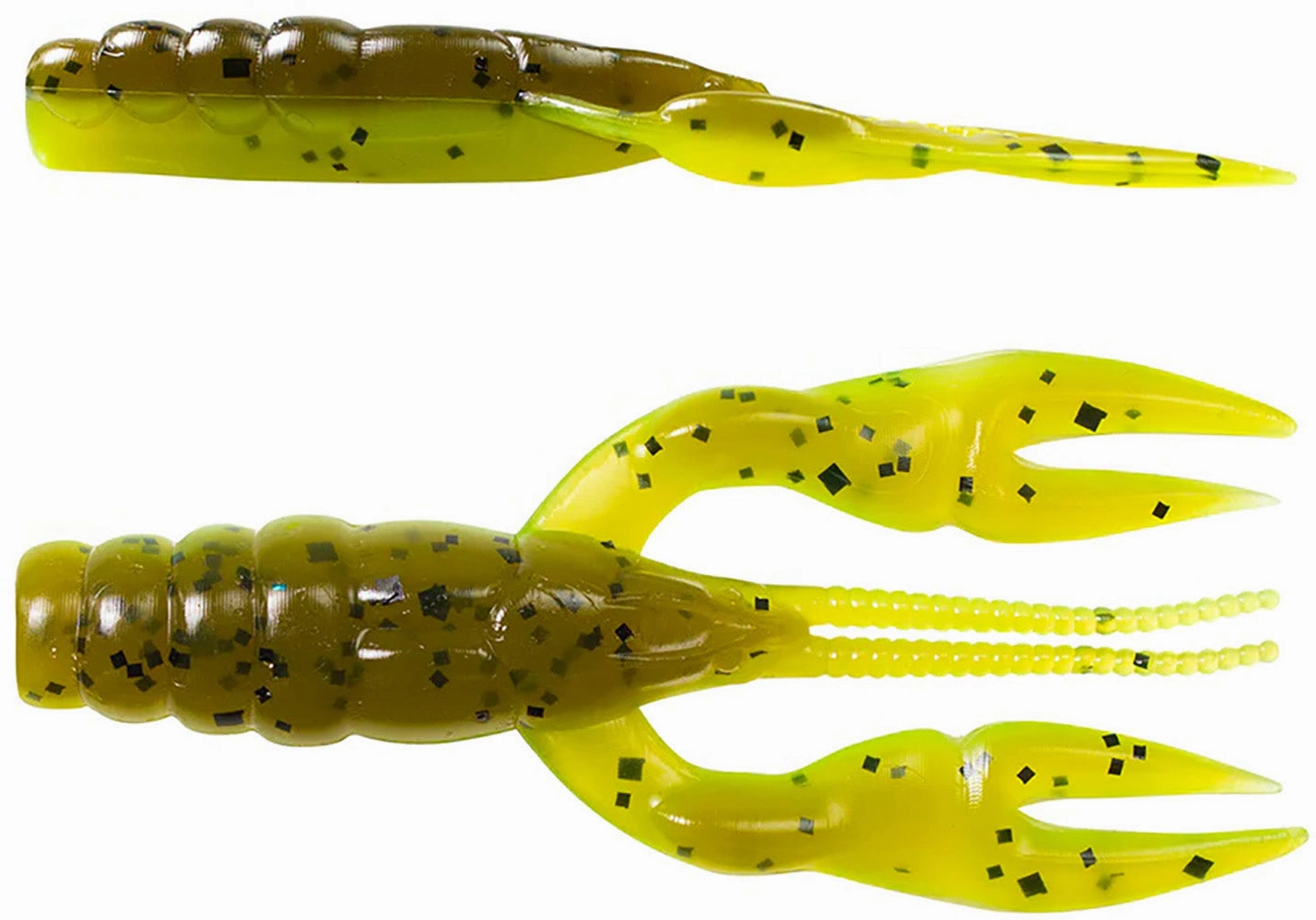 Lunkerhunt Finesse Craw 3 inch Soft Plastic Ned Craw 8 pack
