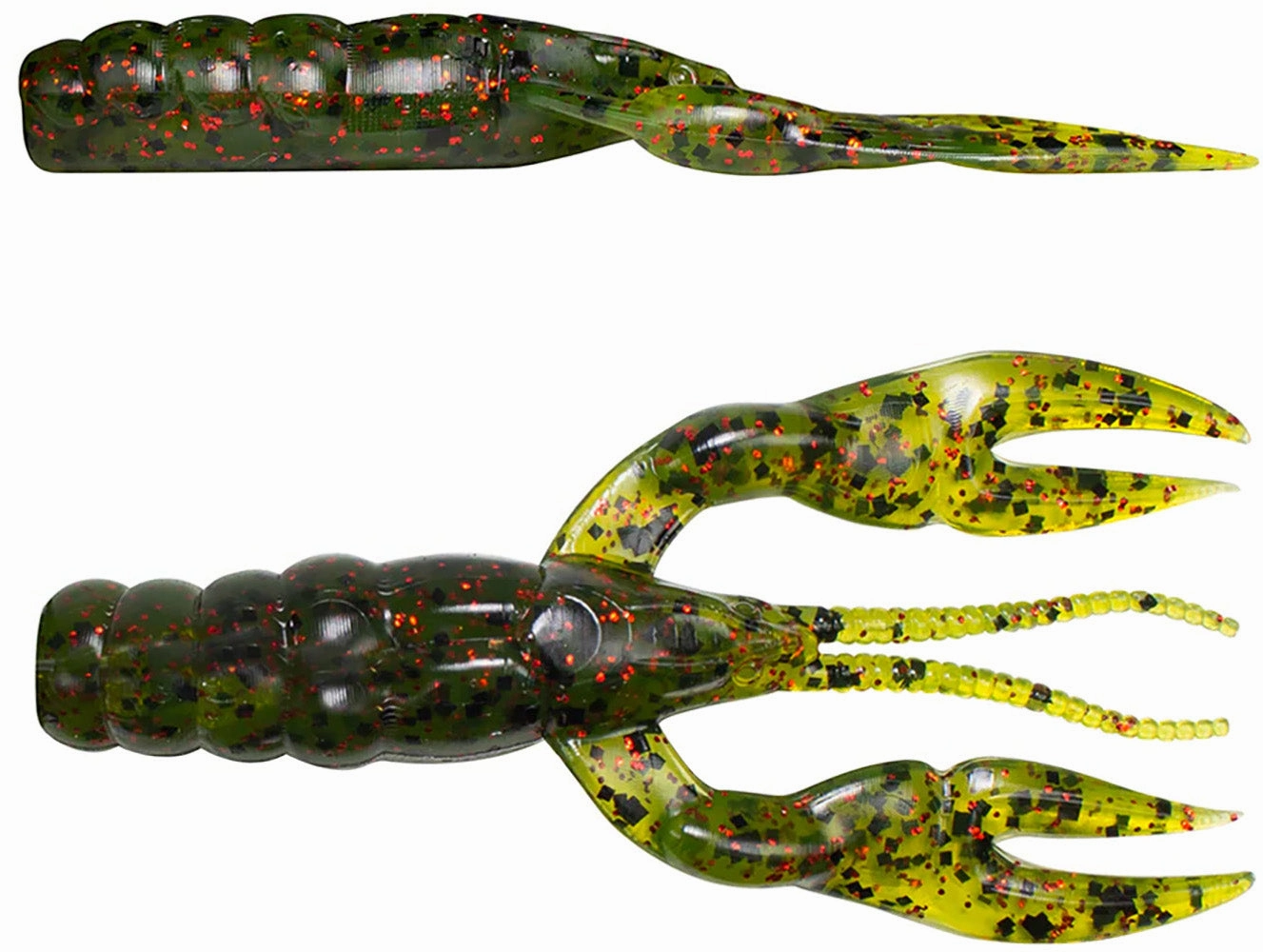 Lunkerhunt Finesse Craw 3 inch Soft Plastic Ned Craw 8 pack
